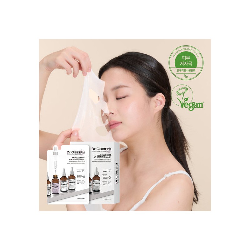 Dr. Ogidum [Dr. Ogiderm] Ampoule Shot Whitening Mask Pack 30g