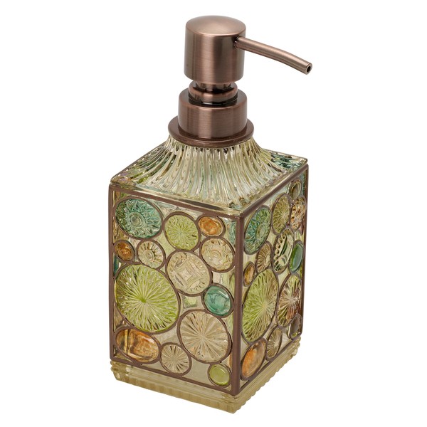Zenna Home 166953057Z India Ink Boddington Lotion Soap Dispenser, Bronze