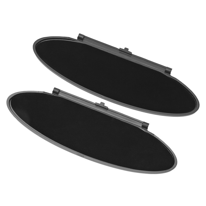 2Pcs Sun Visor Mirror Cover 99670142102 Sunvisor Lid Cover Replacement