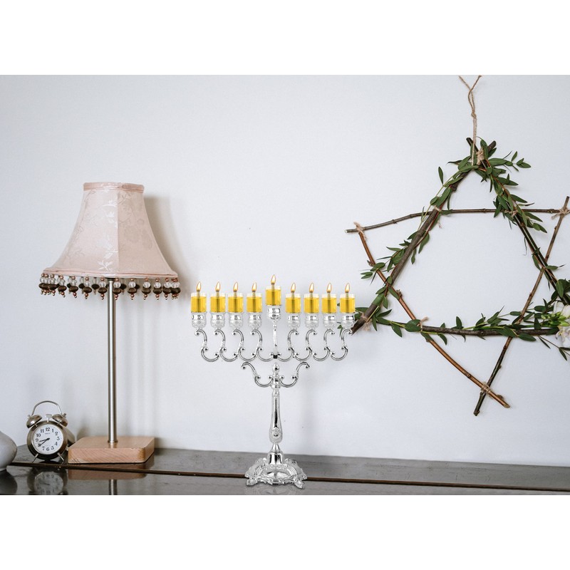 Hanukkah Menorah Glass Oil Cups – Elegant Holders for Oil