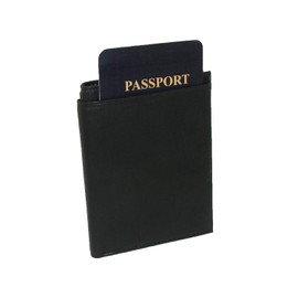 Buxton Mens Passport Wallet (Black Rfid)