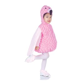 Underwraps Costumes Baby's Flamingo Belly-Babies, Pink, Large