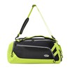 Olympia U.S.A. Blitz 22" Convertible Gym Duffel W/Backpack Straps Duffel Bag, BLACK+LIME