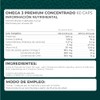 PRONAT | Omega 3 Premium Concentrado, Suplemento Alimenticio, 60 Cápsulas