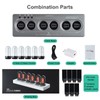 JoFomp Nixie Tube Clock Kit, IPS Color Screen Desk Digital