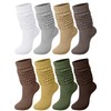 Jeyiour 8 Pairs Slouch Socks for Women Slouchy Socks Knee