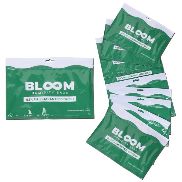 Bloom Humidity and Curing Bags by Herb Guard (10 Pack)