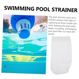 IWOWHERO 8 Pcs Pool Filter Socks Elastic Nylon Swimming Pool Garbage Filters for Easy Cleaning and Maintenance Durable and Practical Use