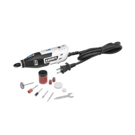 HART 1 Amp 2-Speed Rotary Tool Kit with 10 Accessories