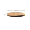36 Pack Acacia Wood Drink Coasters, 3.68 Inch Round Wooden