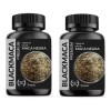 2 Pack Blackmaca Raíz Maca Negra 30 Caps Sabor Natural