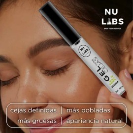 Gel Para Ceja Fijación Gel De Cejas Fijador Nu Labs 10ml 24h Color Transparente                                                                       