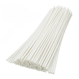 40pcs white Polypropylene (PP) Plastic Welding Rods - 1/8 Inch Diameter (3mm) Round Sticks,16"Long Plastic Repair Welding Rods for Car Bumper, Headlight, Kayak, ATV, Automotive Plastic Repair