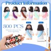 Bememo 300 Pcs Little Jesus Figures Bulk Original Design Mini
