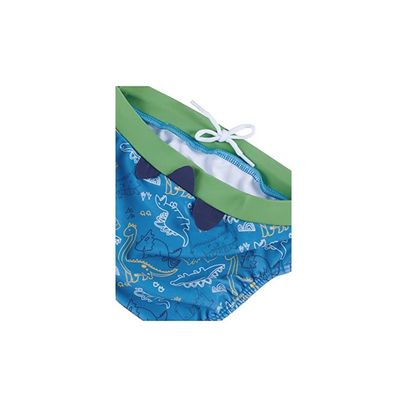 Sterntaler Unisex Kinder Jungen Badehose Kinder-Badehose Dino UV-Schutz 50+ blau,