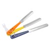 3pcs Nut File Tapered Cutting Edge Comfortable Handle Double Sided