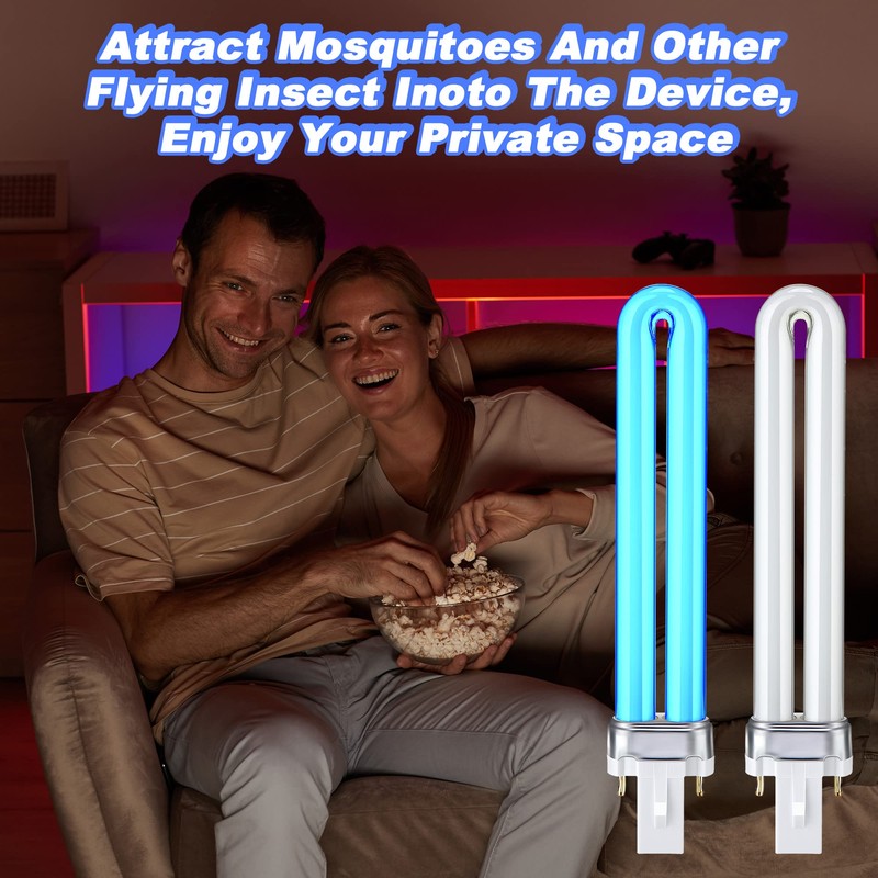 Kittmip 3 Pack 9W Bug Zapper Replacement Bulbs Compatible with