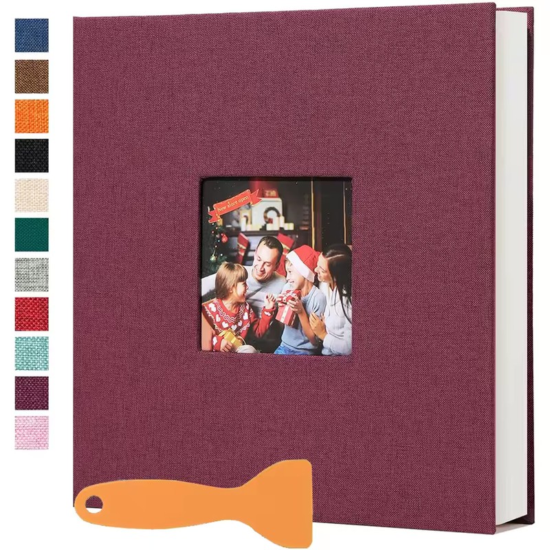Self-Adhesive Photo Album 20 Sheets 40 Pages for Family and