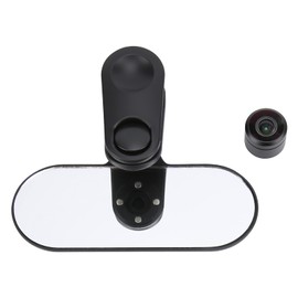 01 Piano Fisheye Lens, 180° Real View, 18mm, Fixed Focus, Specialized Construction, Fisheye, Wide Angle, Ideal for Online Classes