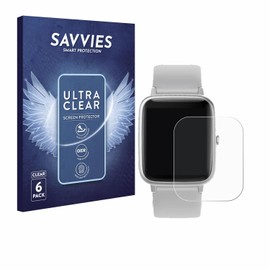 Savvies 6 Pack Screen Protector compatible with GRV FC1 Protection Film Clear