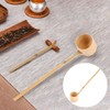 Natural hishaku water ladle Bamboo Japanese Water Ladle Handmade Long