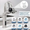 WOOLUCK® Water Filter Tap with 3 Filter Elements, Water Filter