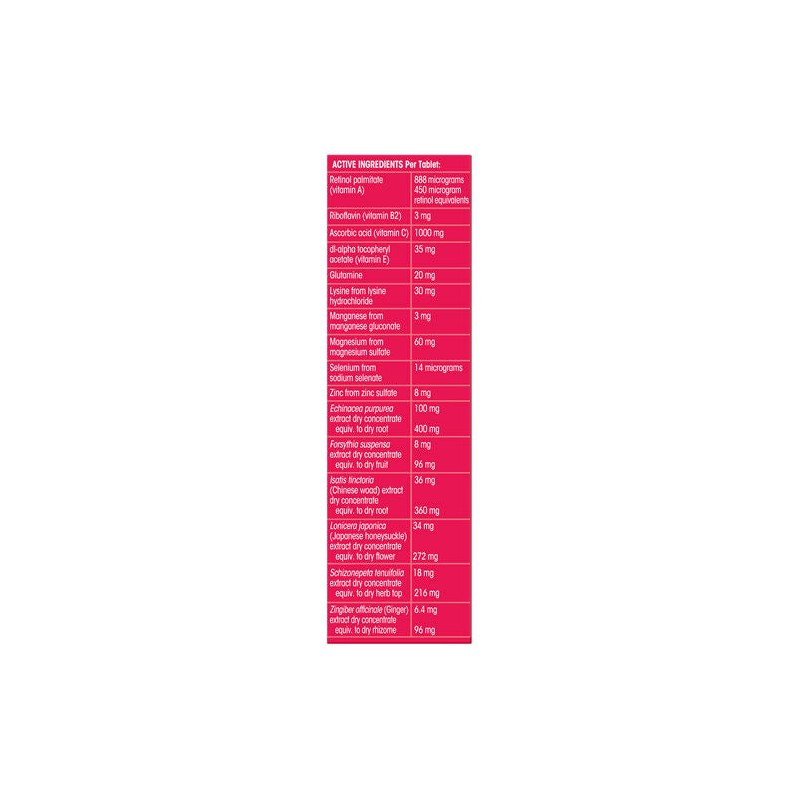 Frequent Flyer Immunity Boost Raspberry 15 Tablets