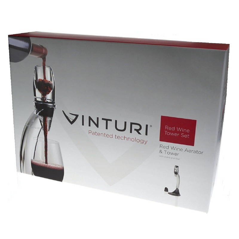 Vinturi Wine Aerator Deluxe Essential Red Wine Pourer and Decanter