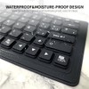 84 Keys Spanish USB Wired Silicone Keyboard Foldable Soft Silicone