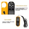 Anemómetro Digital Termómetro B-Max GM816 Medidor Portátil de Viento