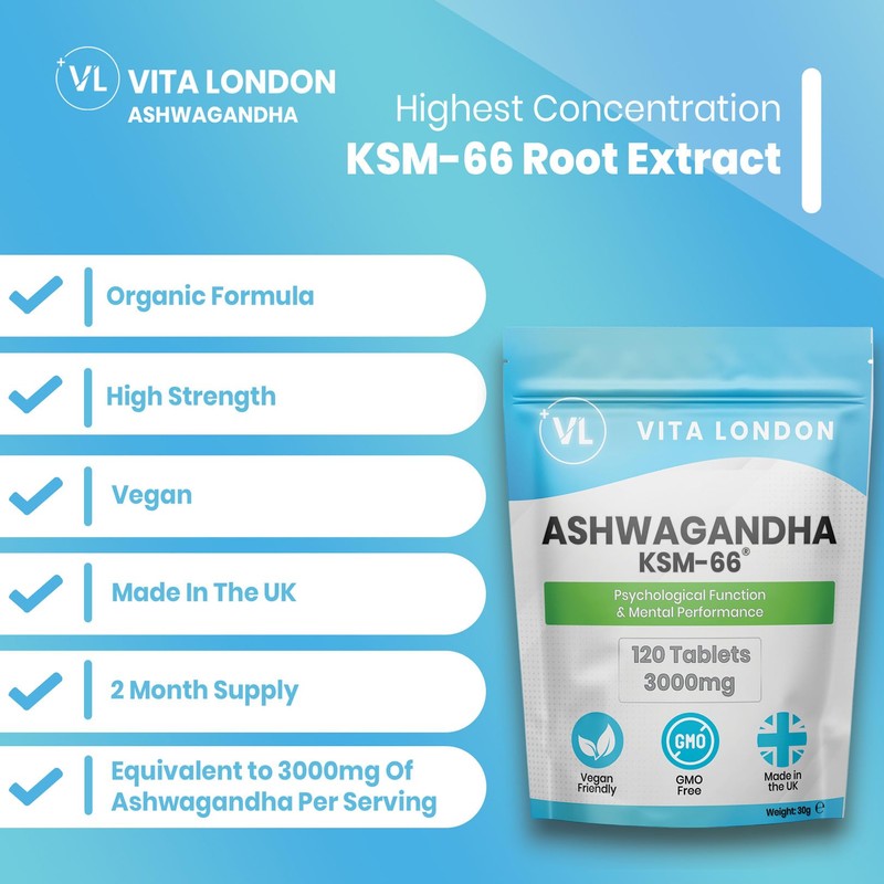 Sleep Supplement Vitamin Bundle 3 Pack | Ashwagandha KSM 66,