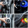 AISIBO Car Trash Can with Lid, Automotive Cup Holder Mini