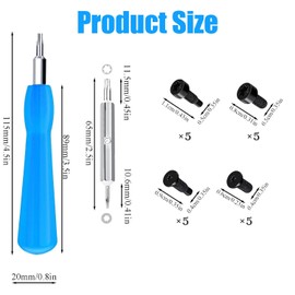 Ring Doorbell Screwdriver Set - Includes T6 T15 Head Screwdriver, Security Screws, and Replacement Screws for Ring Doorbell, Durable and Precise, Essential Tool Kit for Installation and Maintenance