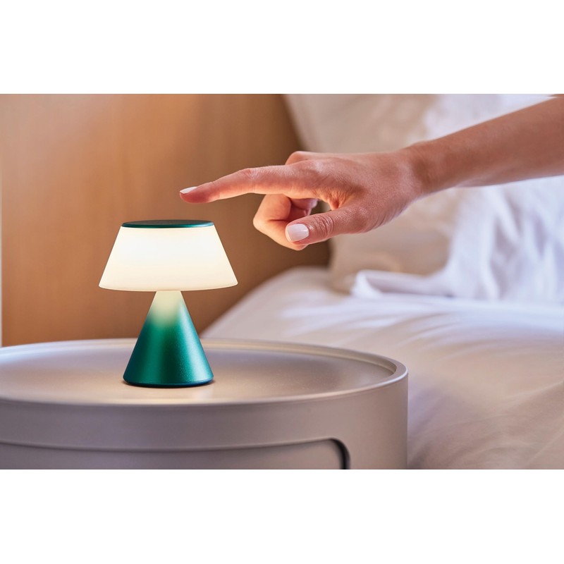 Lexon Luma M LED Desk Lamp, Wireless Table Lamp with