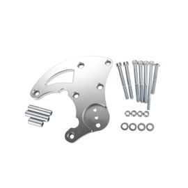 RATCHROLL A/C Bracket for GM R4 Compressor 1988-1995/ Front/Truck A/C Compressor for R4 LS/Aluminum / 1 Set Silver Tone Replacement Car Parts