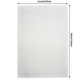 TIMESETL 304 Stainless Steel Wire Mesh Stainless Steel Mesh 30 Mesh 30 x 21 cm Wire Mesh Filter Screen Sheet Filtration Cloth - A4 (210 x 300 mm)