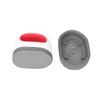 Ironing Machine Red Mini Portable Automatic Temperature Sensing Heat Press
