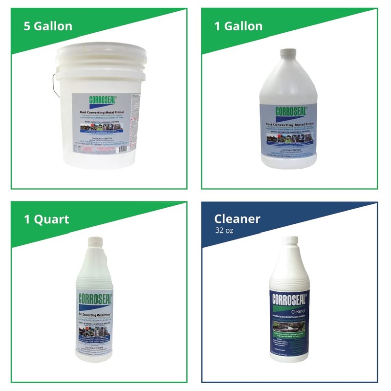 Corroseal Rust Converter & Metal Primer – Stops & Prevents