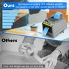 Ribbon Cutting Machine, Semi-Automatic Tape Dispenser, 6-60mm Width, 5-999mm Length,