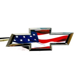 2014-15 Silverado Grille Emblem, USA Flag (Chrome)