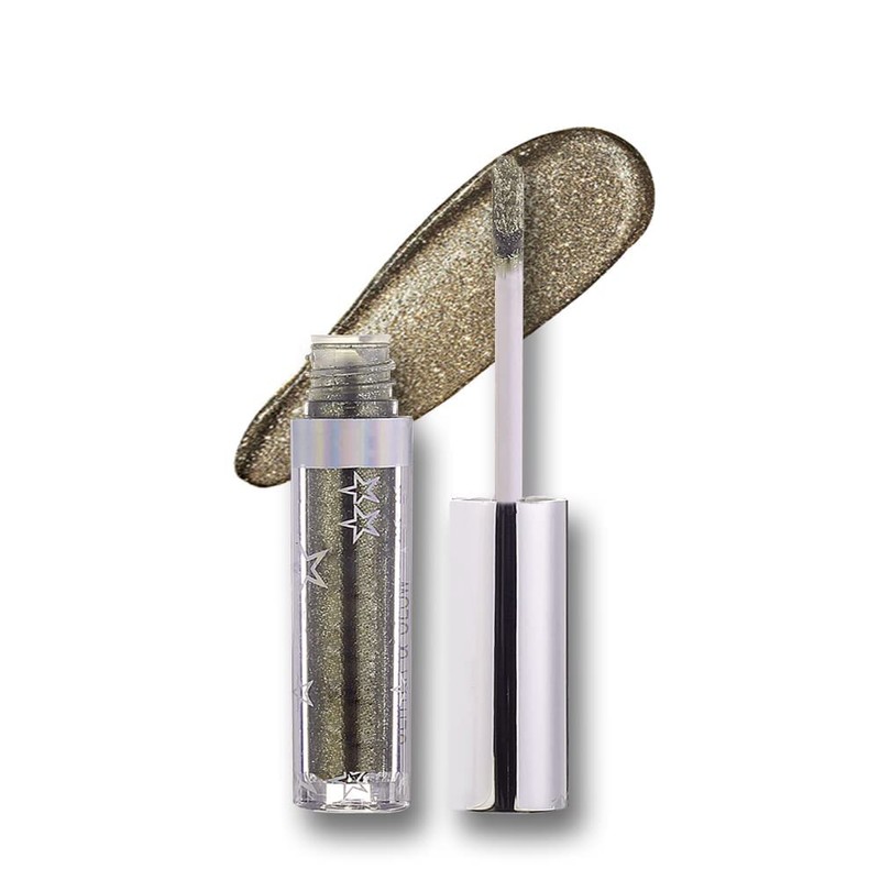 Lucoss Liquid Eyeshadow Glitter Eyeshadow Makeup Durable Shiny Glitter Waterproof
