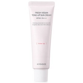 Hygge Fresh Vegan Tone-Up Sun Cream SPF50+ PA++++, 50ml, 1 piece / 휘게 프레쉬 비건 톤업 선크림 SPF50+ PA++++, 50ml, 1개