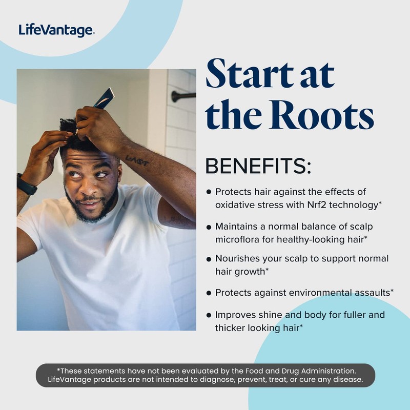 TrueScience by LifeVantage Hair Growth Serum, 50ml - Supports Healthy