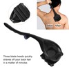 Manual Back Hair Trimmer Foldable Back Trimmer with Three Removable