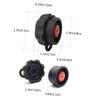 KICHOUSE Practical Phone Holder Knob Security Theft Pin-Lock Fit for