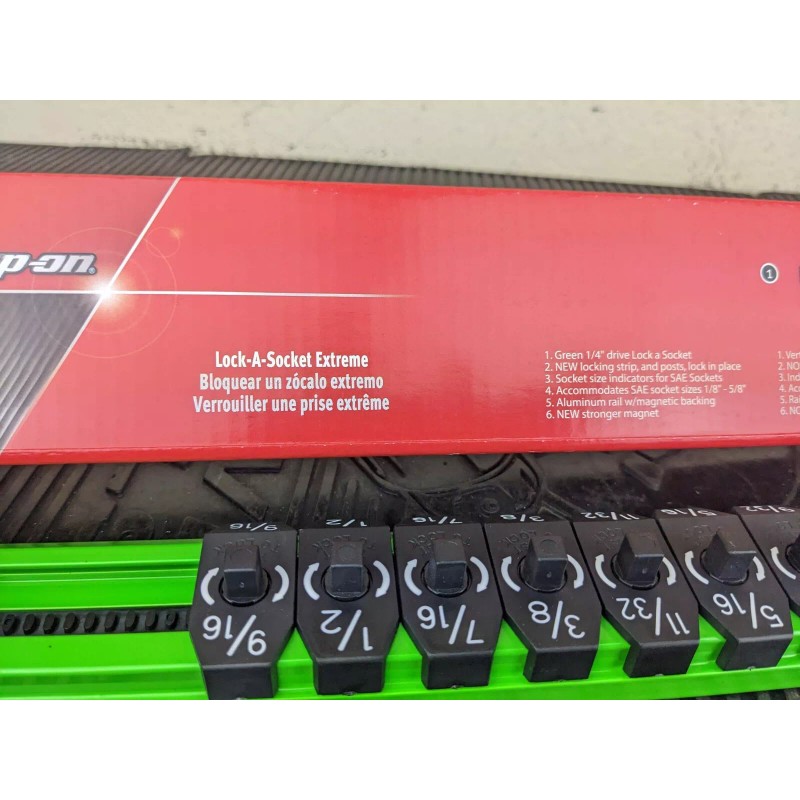 Snap-on #bf267 NEW Snap-on Tools LAS14SG Green 1/4" Drive SAE