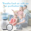 Nispira Filter Replacement for Holmes Egg Air Purifier 360° HAP600B-TU