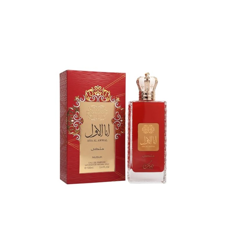 Nusuk Ana Al Awwal Malaki Eau De Parfum Spray, 3.4