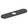 10" Sink Hole Cover, Escutcheon Plate, Solid Metal Deck Plate