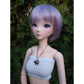 Kyle Lefort 1/3 Scale Smart Doll Sized Black Cat Pendant Necklace